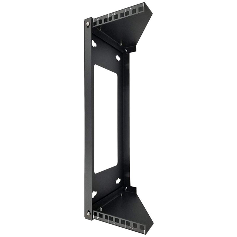 TECHTOO Wall Mount Rack 3U Vertical & Horizontal Rack 19Inch Wall Mountable Server Rack Heavy Duty Max Load 66-150 LBS Network Open Rack for Patch Panel/Data/AV/IT/Computer & Studio Equipment (3U) - Image 2